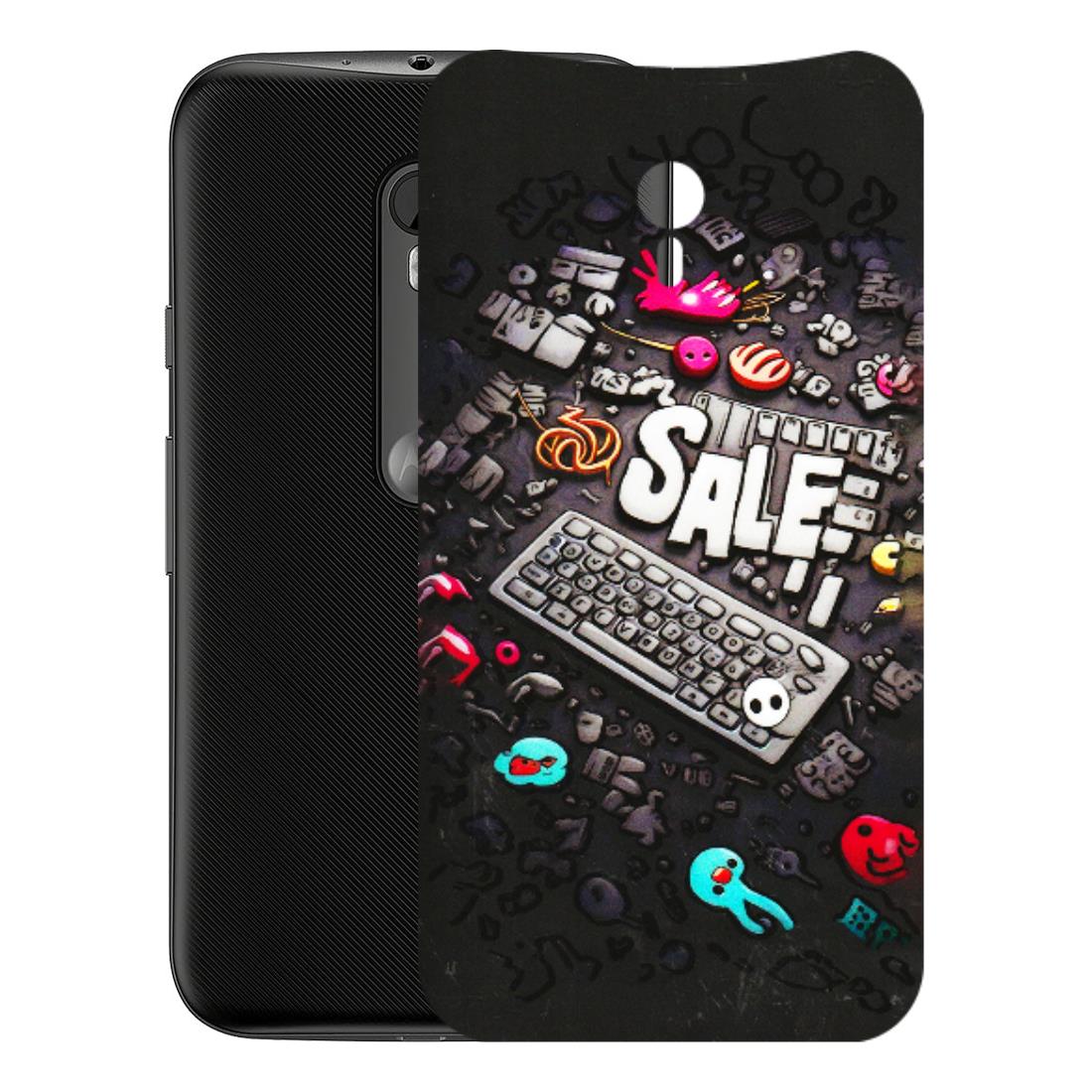 Motorola Phone Skins (All Models) - Gadgets Sale - 3D Embossed Finish (L-50) Motorola Moto G3