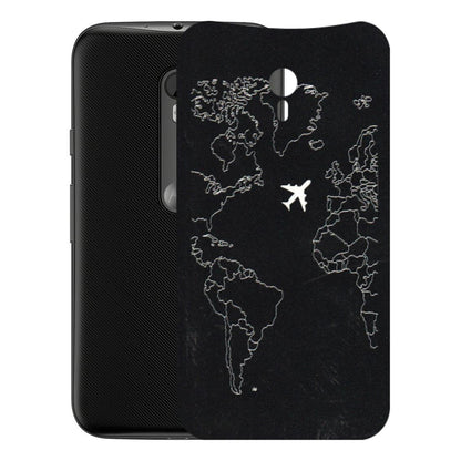 Motorola Phone Skins (All Models) - Never Ending Travel - 3D Embossed Finish (L-79) Motorola Moto G3