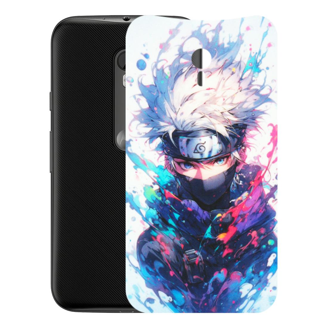 Motorola Phone Skins (All Models) - Naruto Face Mask - Matte Finish (M-03) Motorola Moto G3