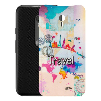 Motorola Phone Skins (All Models) - Travel The Wonders - Matte Finish (M-108) Motorola Moto G3