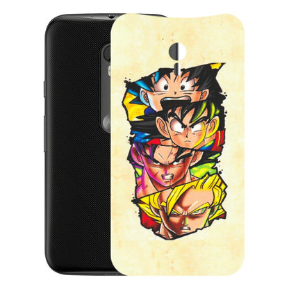 Motorola Phone Skins (All Models) - Angry Multi Anime - Matte Finish (M-113) Motorola Moto G3