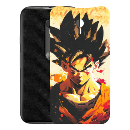 Motorola Phone Skins (All Models) - Angry Goku - Matte Finish (M-12) Motorola Moto G3