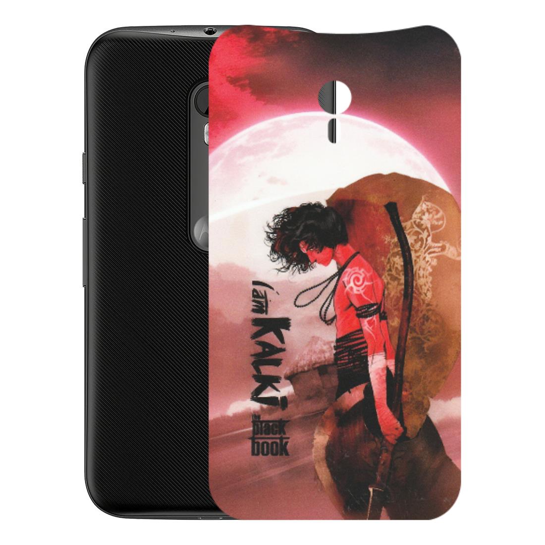 Motorola Phone Skins (All Models) - The Black Book Kalia Anime - Matte Finish (M-129) Motorola Moto G3