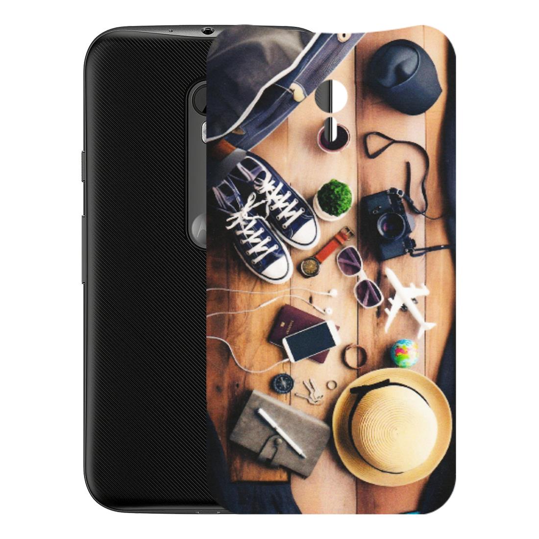 Motorola Phone Skins (All Models) - Travel Wanderlust - Matte Finish (M-133) Motorola Moto G3
