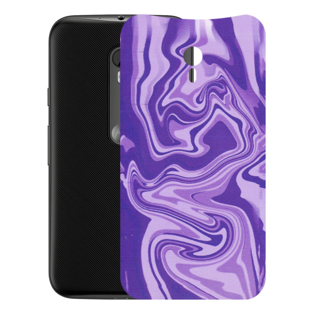 Motorola Phone Skins (All Models) - Hazy Purple Nights - Matte Finish (M-14) Motorola Moto G3