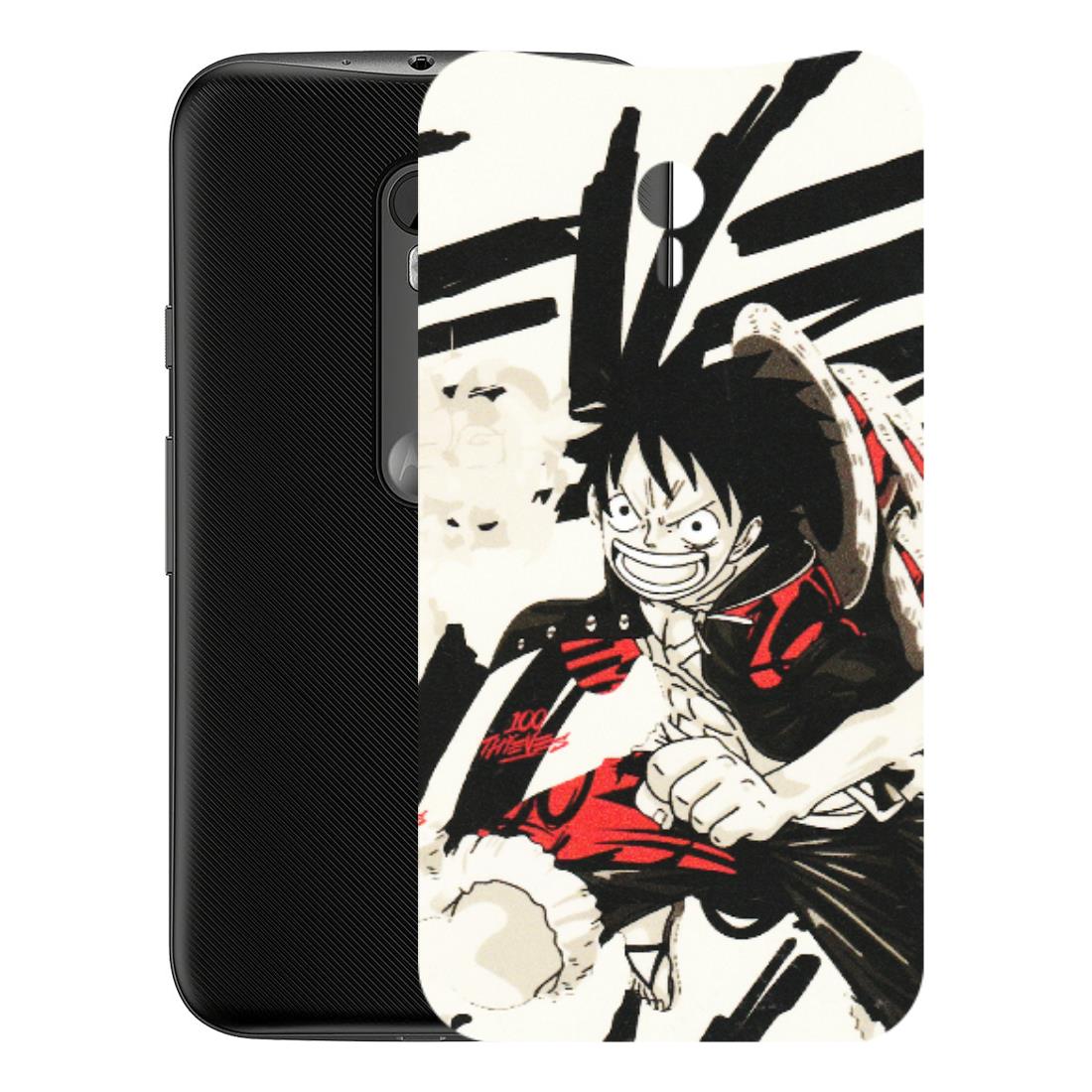 Motorola Phone Skins (All Models) - Monkey D.Luffy Manga Anime - Matte Finish (M-145) Motorola Moto G3
