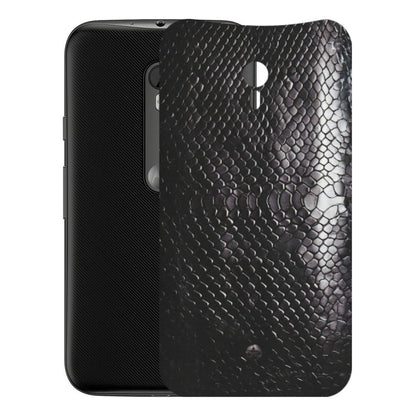 Motorola Phone Skins (All Models) - Black Snack Leather - Matte Finish (M-147) Motorola Moto G3
