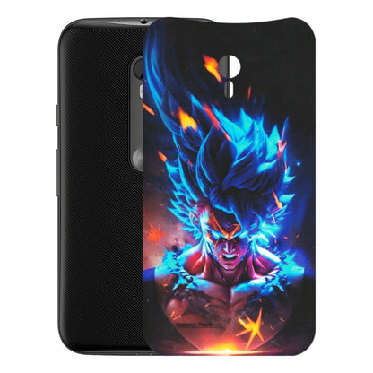 Motorola Phone Skins (All Models) - Angry Goku Dragon Ball Anime - Matte Finish (M-150) Motorola Moto G3