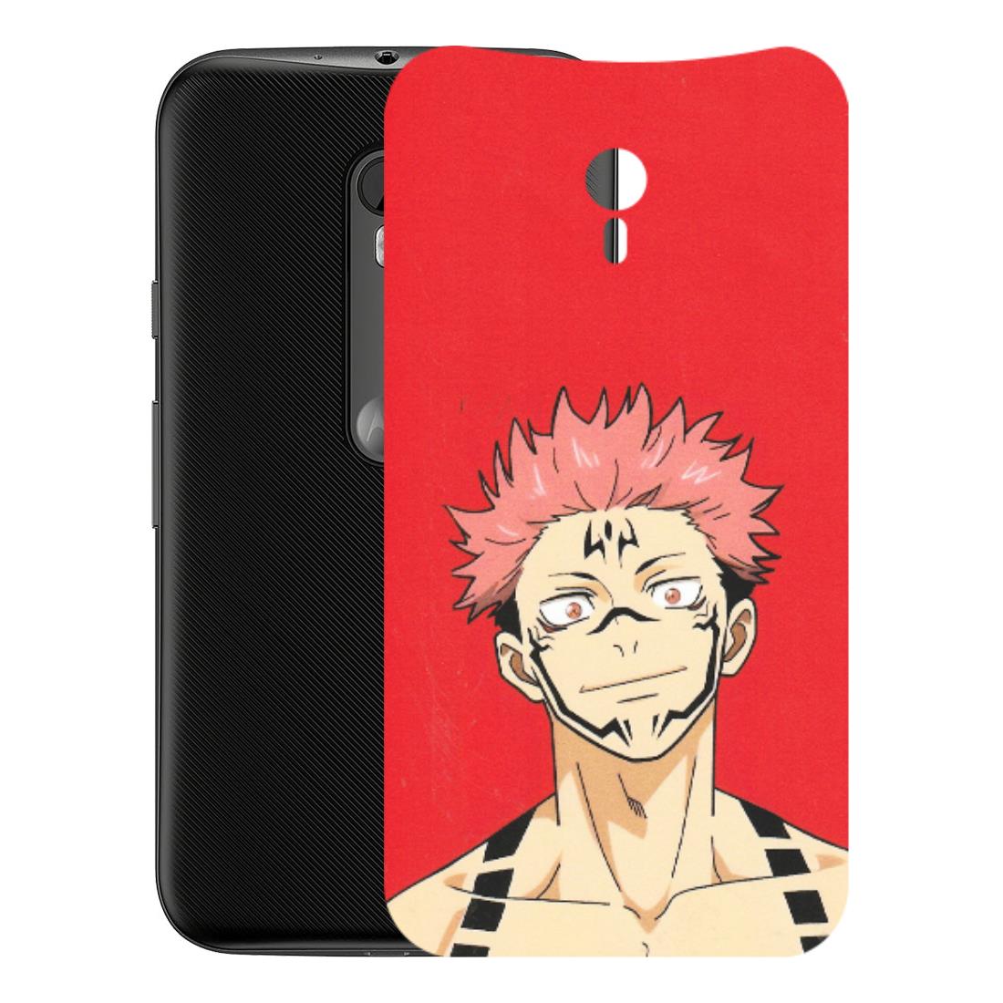 Motorola Phone Skins (All Models) - Ryomen Sukuna Fun Anime - Matte Finish (M-153) Motorola Moto G3
