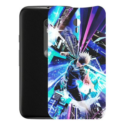 Motorola Phone Skins (All Models) - Manga Action Jujustu Kaisen Anime - Matte Finish (M-155) Motorola Moto G3