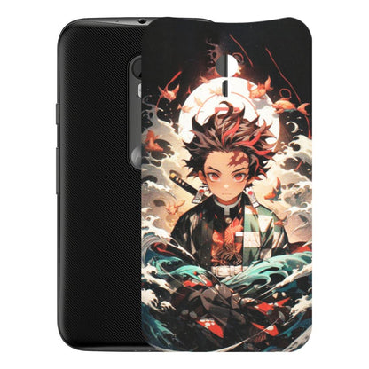 Motorola Phone Skins (All Models) - Tanjiro Demon Slayer Anime - Matte Finish (M-158) Motorola Moto G3