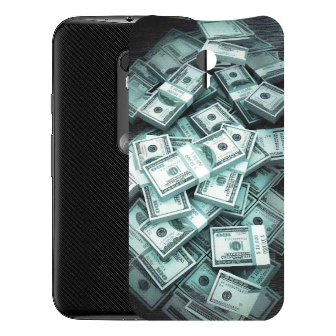 Motorola Phone Skins (All Models) - Hundred Dollar Bill - Matte Finish (M-162) Motorola Moto G3