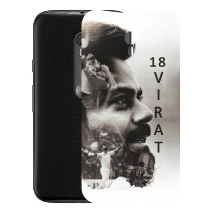 Motorola Phone Skins (All Models) - Virat Kohli Cricketer - Matte Finish (M-163) Motorola Moto G3