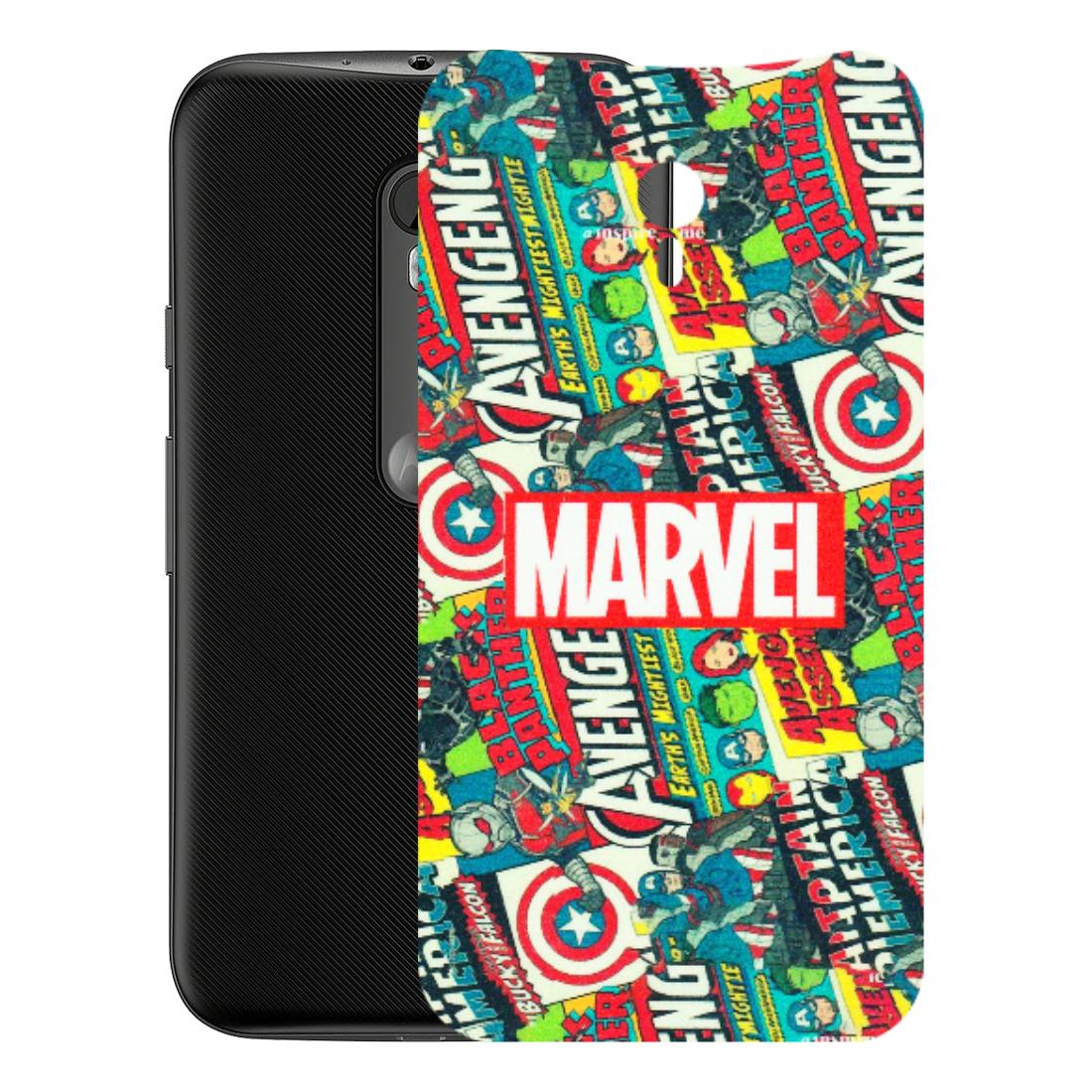 Motorola Phone Skins (All Models) - Marvel Comic Lover - Matte Finish (M-30) Motorola Moto G3