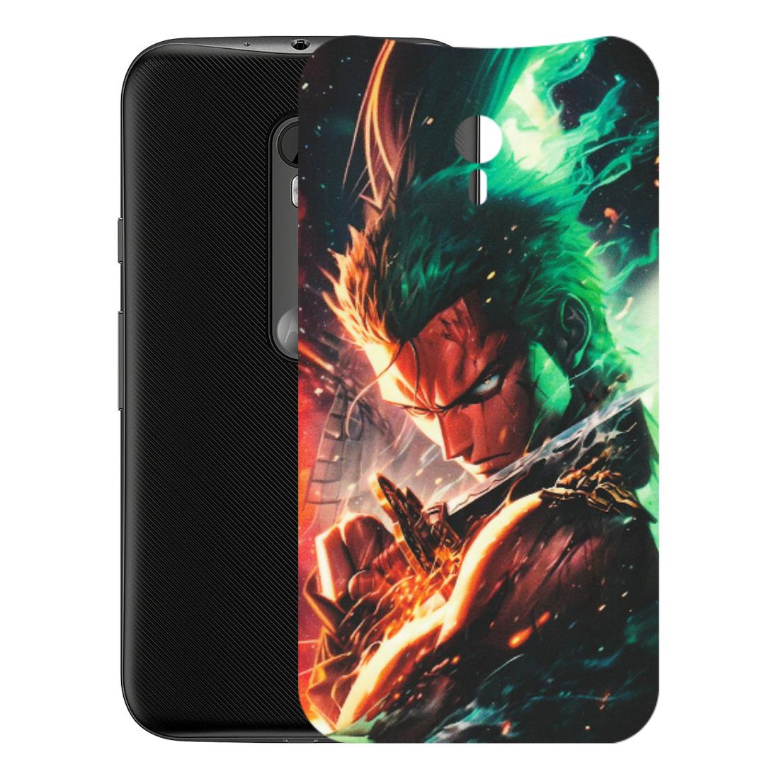 Motorola Phone Skins (All Models) - Anime Gojo Sword - Matte Finish (M-32) Motorola Moto G3