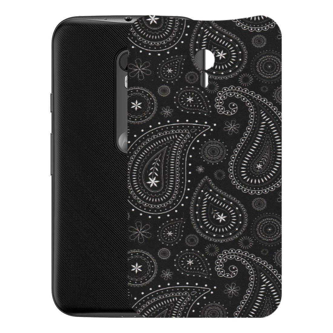 Motorola Phone Skins (All Models) - Black Sober Kerry - Matte Finish (M-37) Motorola Moto G3