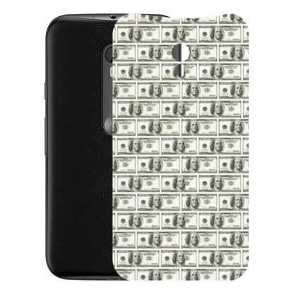 Motorola Phone Skins (All Models) - I Love Dollars - Matte Finish (M-40) Motorola Moto G3