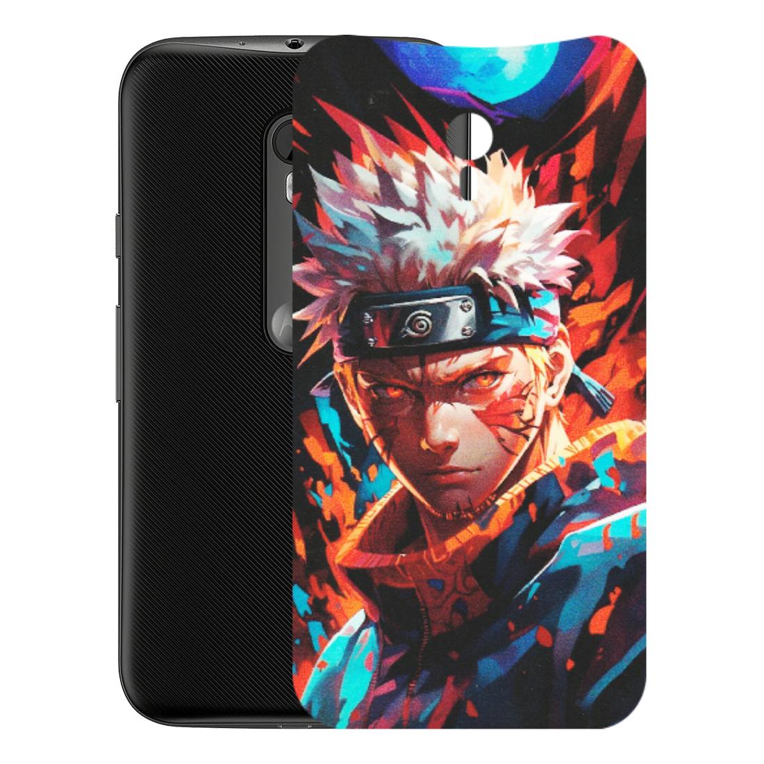Motorola Phone Skins (All Models) - Anime Ferocious Character - Matte Finish (M-44) Motorola Moto G3