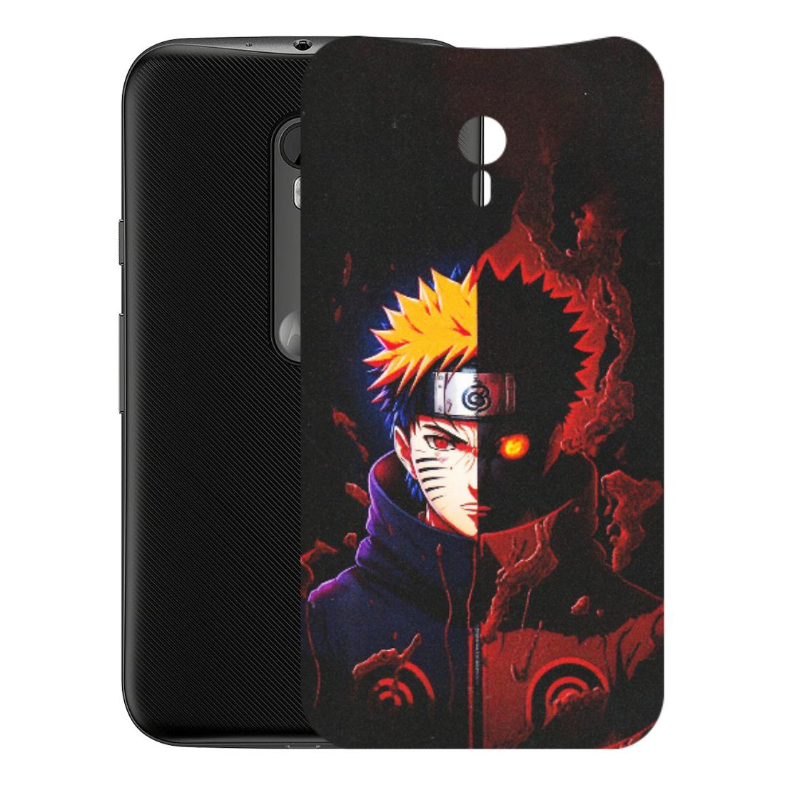 Motorola Phone Skins (All Models) - Naruto X Evil - Matte Finish (M-70) Motorola Moto G3