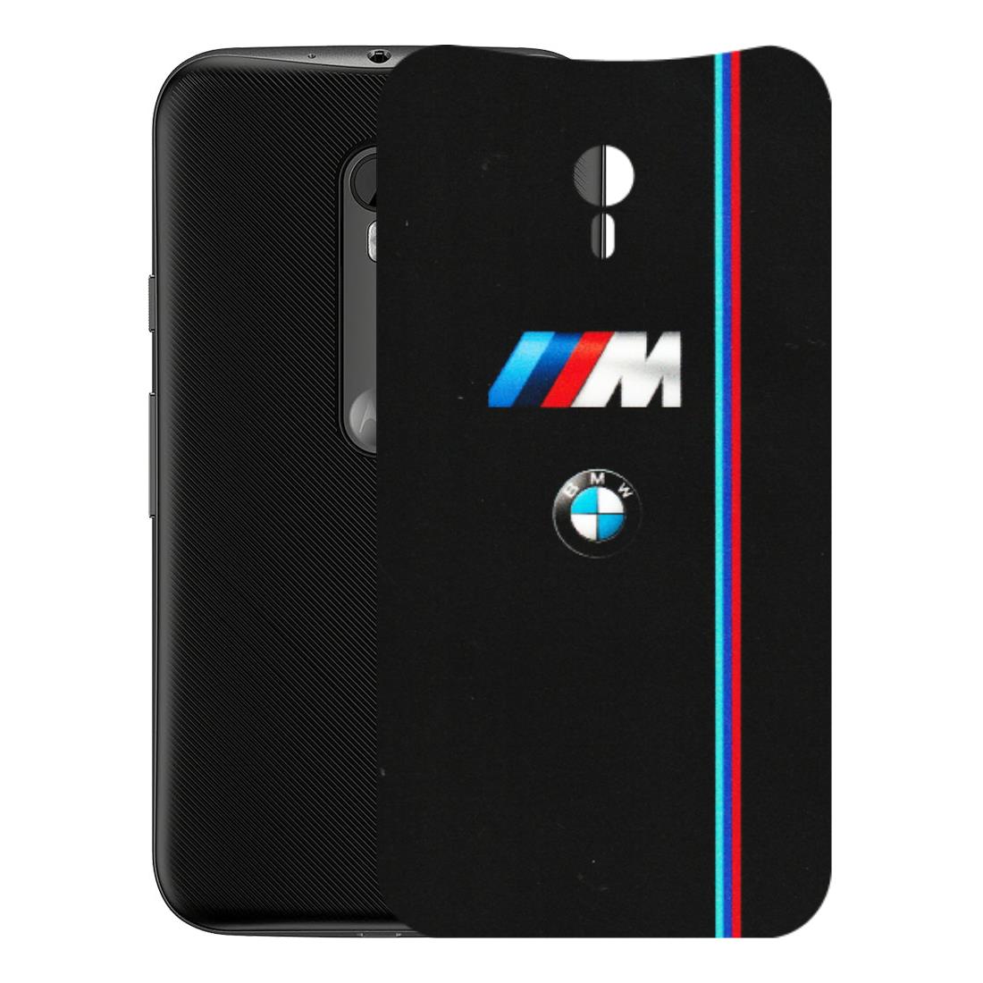 Motorola Phone Skins (All Models) - Styling With Black BMW - Matte Finish (M-74) Motorola Moto G3