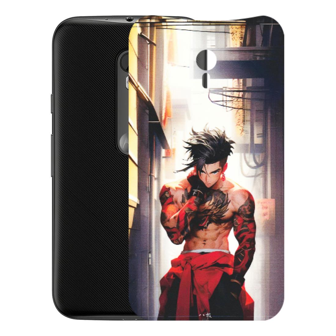 Motorola Phone Skins (All Models) - In the streets of Japan - Matte Finish (M-77) Motorola Moto G3