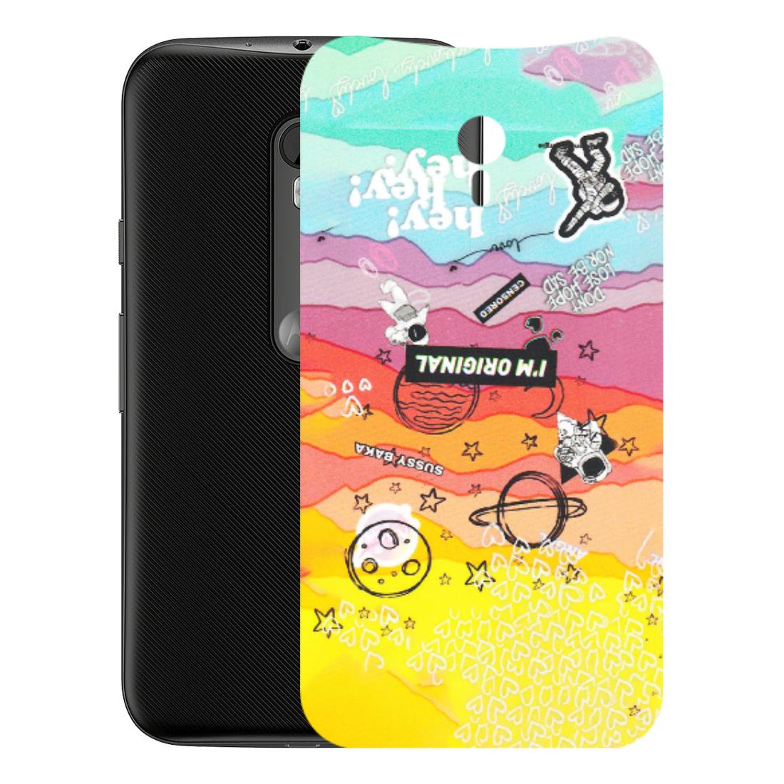 Motorola Phone Skins (All Models) - The Original Astronaut - Matte Finish (M-79) Motorola Moto G3