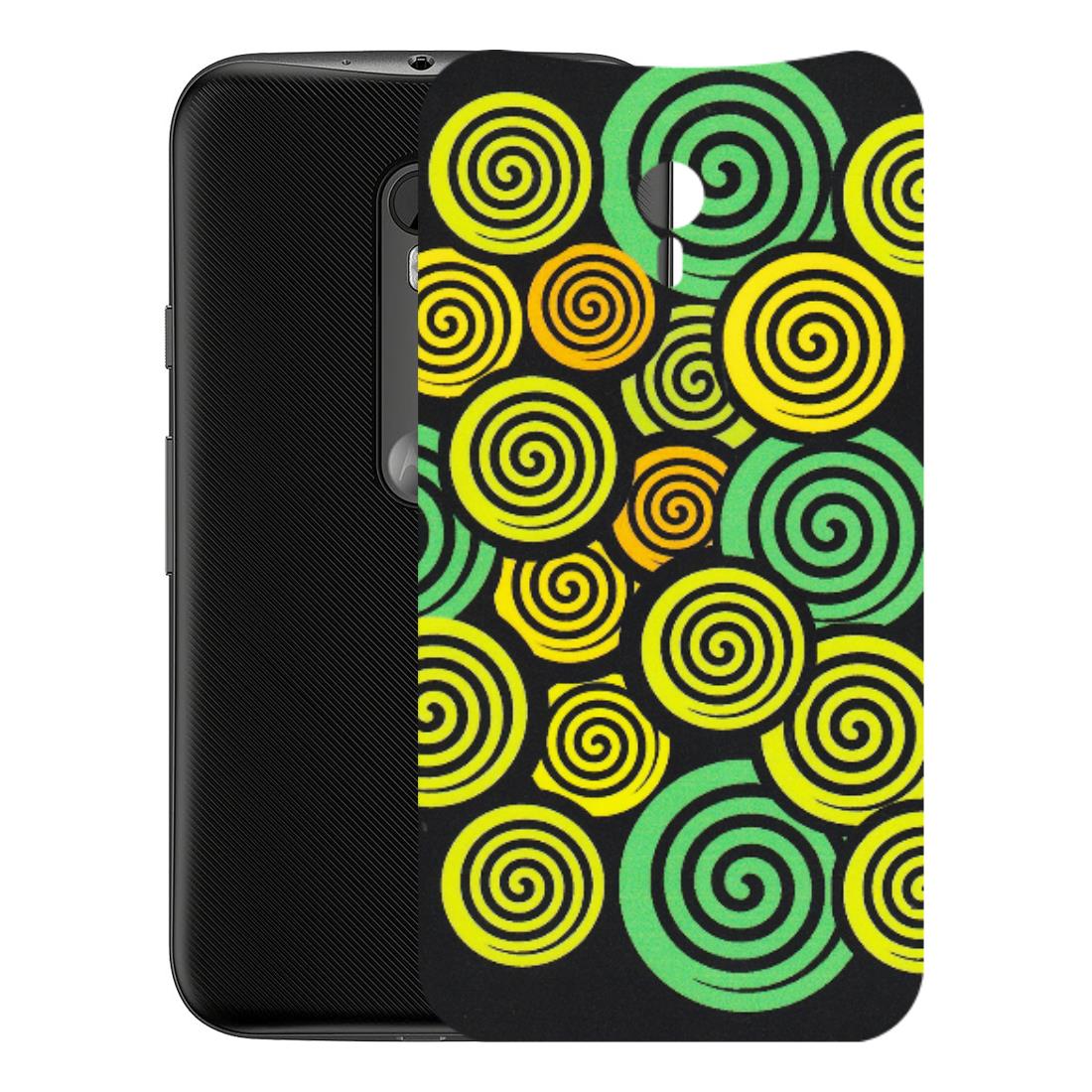 Motorola Phone Skins (All Models) - Crazy Spiral - Matte Finish (M-91) Motorola Moto G3