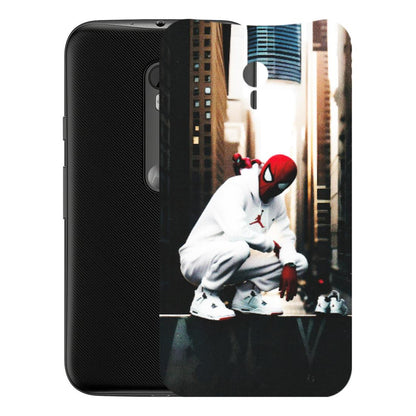 Motorola Phone Skins (All Models) - Sportsman Spider Man - Matte Finish (M-94) Motorola Moto G3