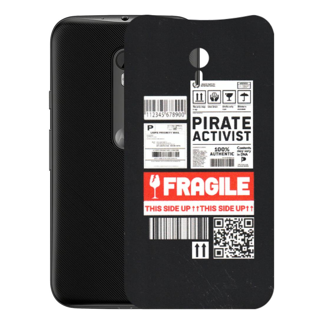 Motorola Phone Skins (All Models) - Handle With Care - Matte Finish (M-99) Motorola Moto G3