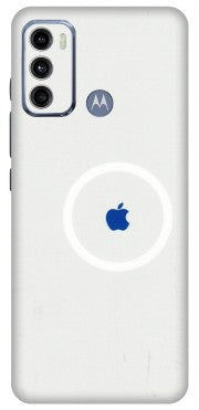 Motorola Phone Skins (All Models) - iPhone Magsafe Logo - 3D Embossed Finish (L-320) Motorola Moto G40 Fusion (5G)