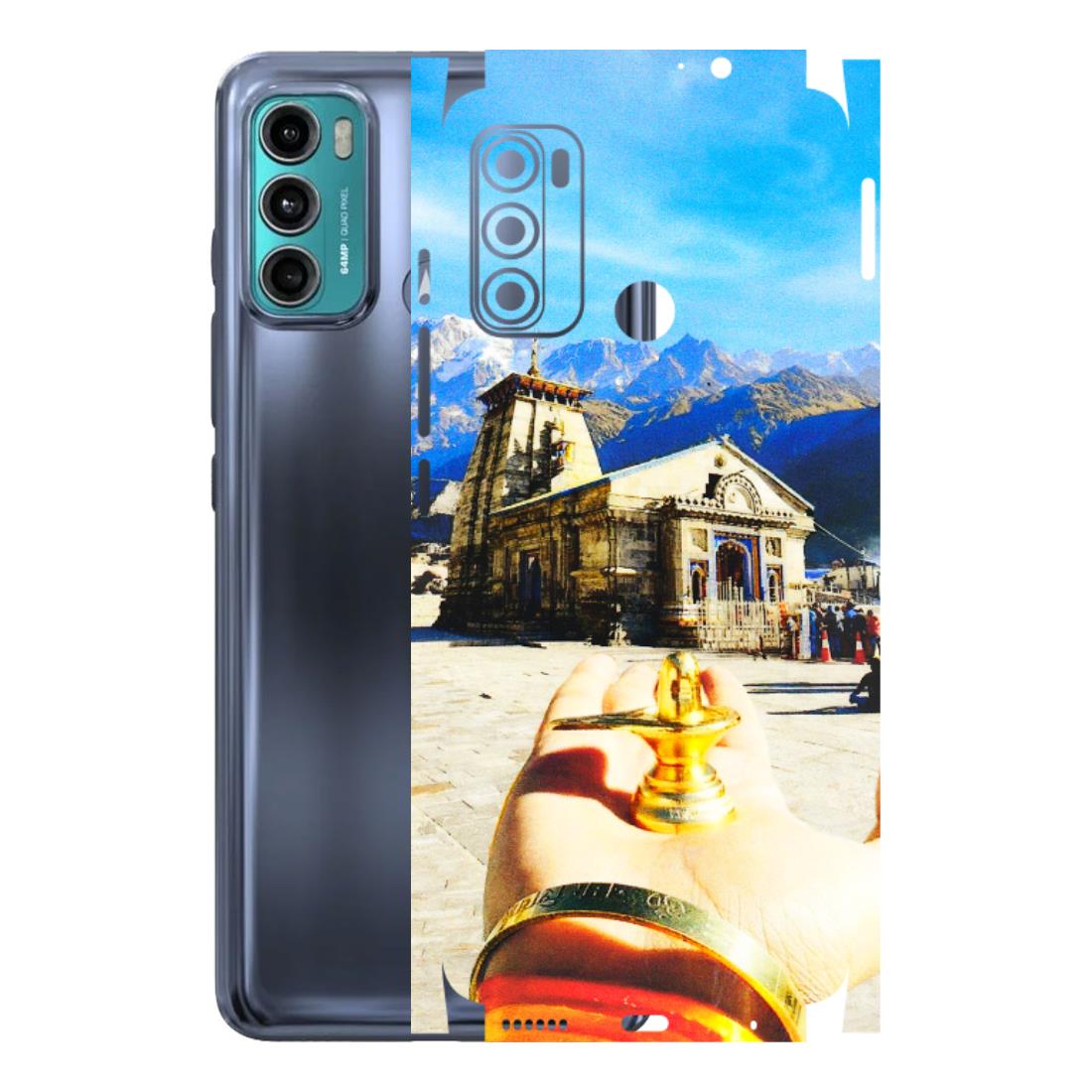Motorola Phone Skins (All Models) - Beauty of Kedarnath - 3D Embossed Finish (L-108) Motorola Moto G40 Fusion (5G)