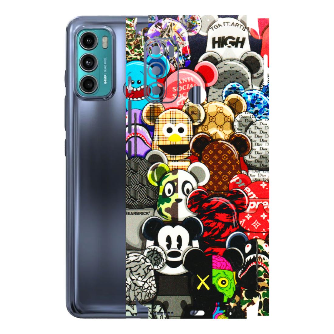 Motorola Phone Skins (All Models) - More Mickey Mouses - 3D Embossed Finish (L-118) Motorola Moto G40 Fusion (5G)
