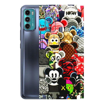 Motorola Phone Skins (All Models) - More Mickey Mouses - 3D Embossed Finish (L-118) Motorola Moto G40 Fusion (5G)