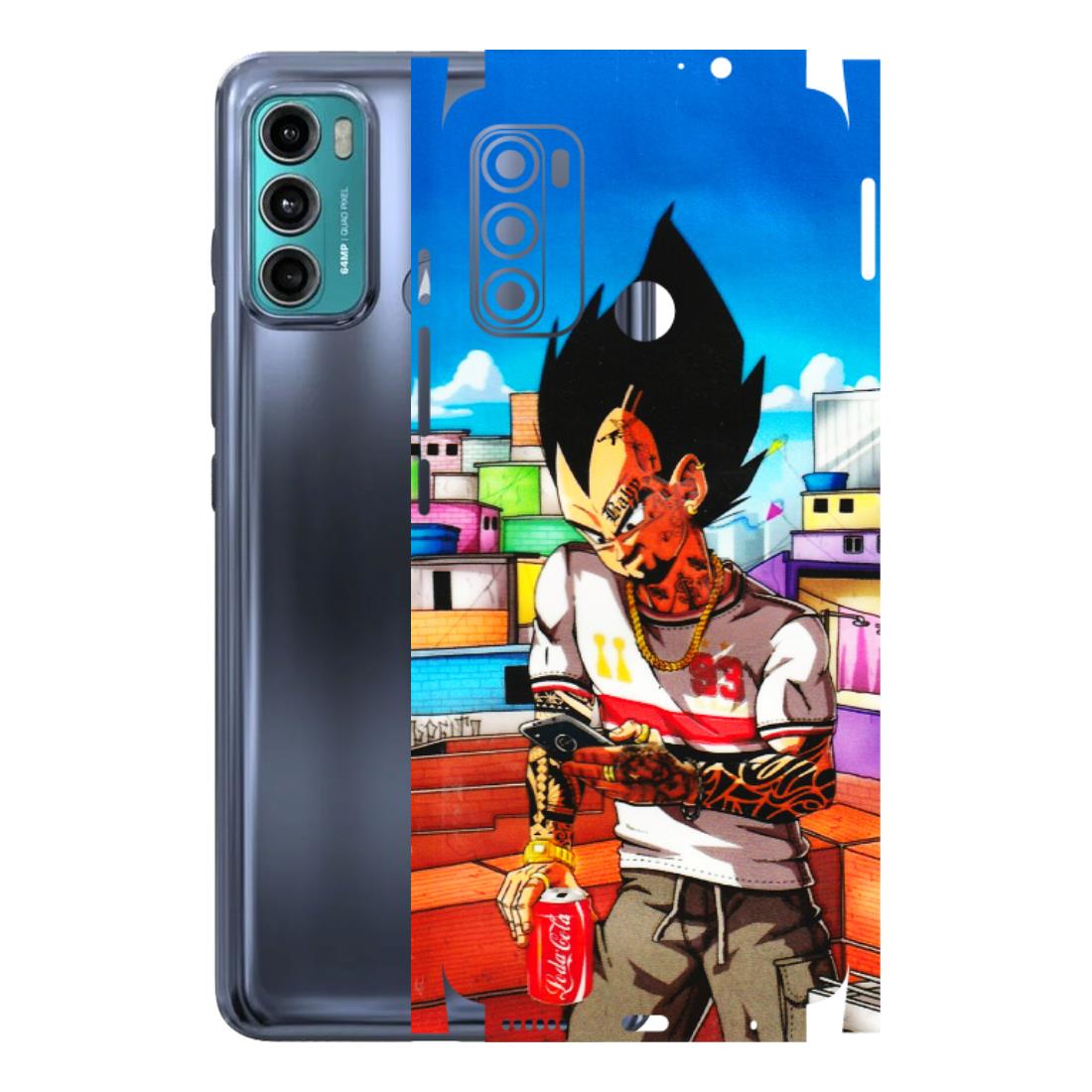 Motorola Phone Skins (All Models) - Vegeta - 3D Embossed Finish (L-136) Motorola Moto G40 Fusion (5G)