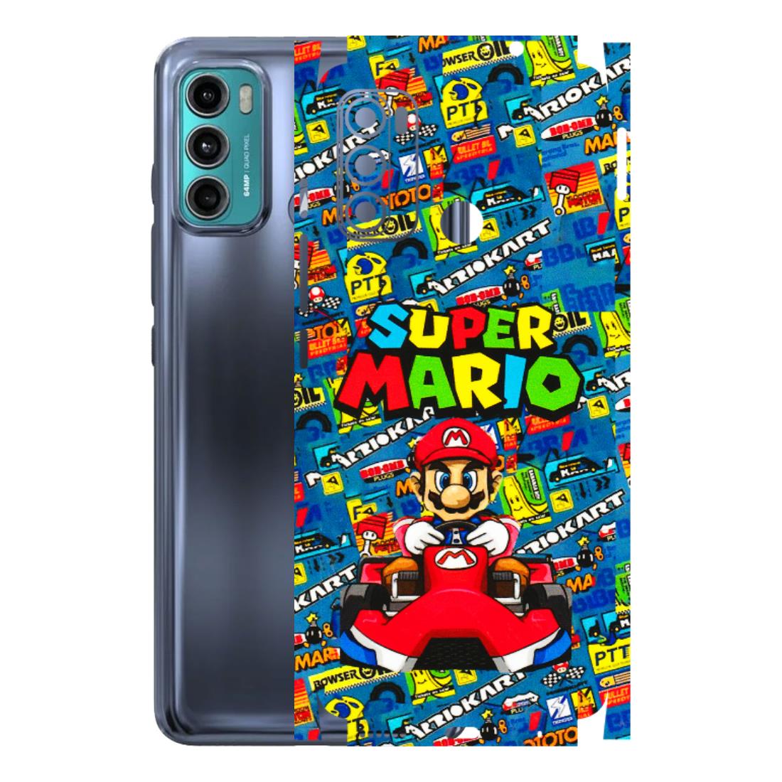 Motorola Phone Skins (All Models) - Super Mario Kart - 3D Embossed Finish (L-140) Motorola Moto G40 Fusion (5G)