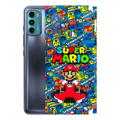 Motorola Phone Skins (All Models) - Super Mario Kart - 3D Embossed Finish (L-140) Motorola Moto G40 Fusion (5G)