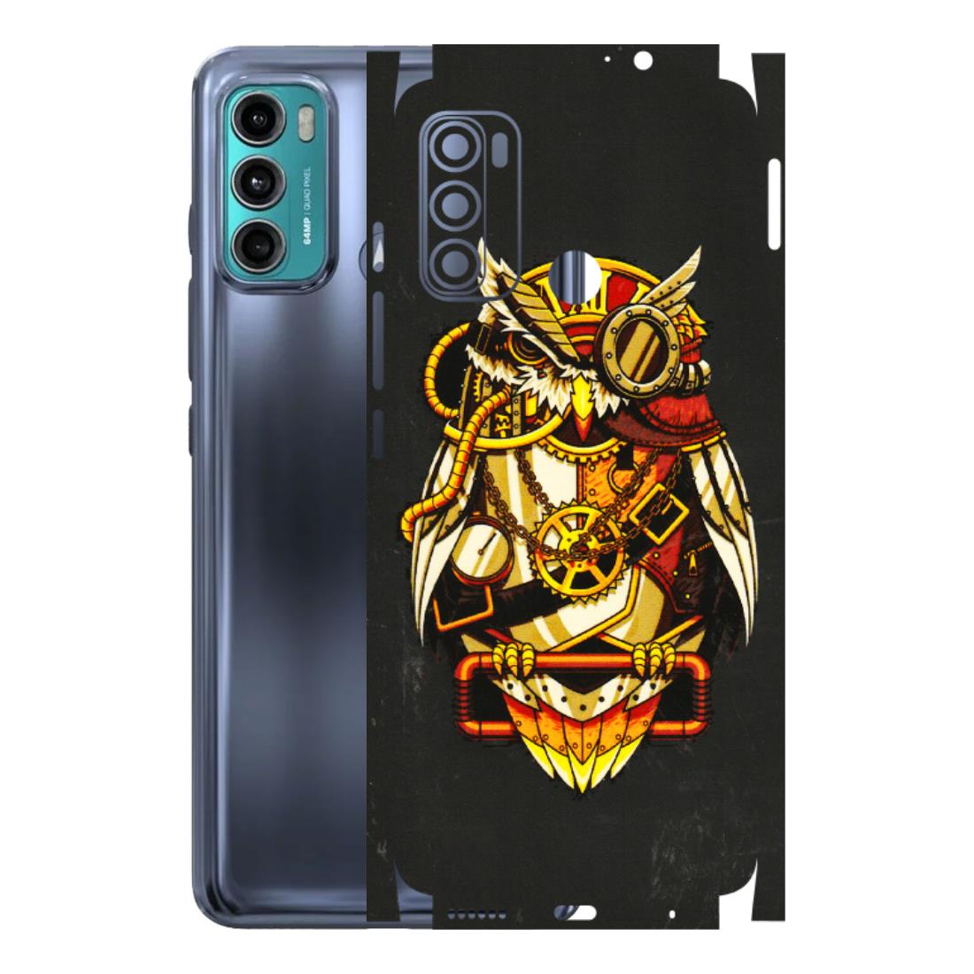 Motorola Phone Skins (All Models) - Classy Smart Owl - 3D Embossed Finish (L-144) Motorola Moto G40 Fusion (5G)