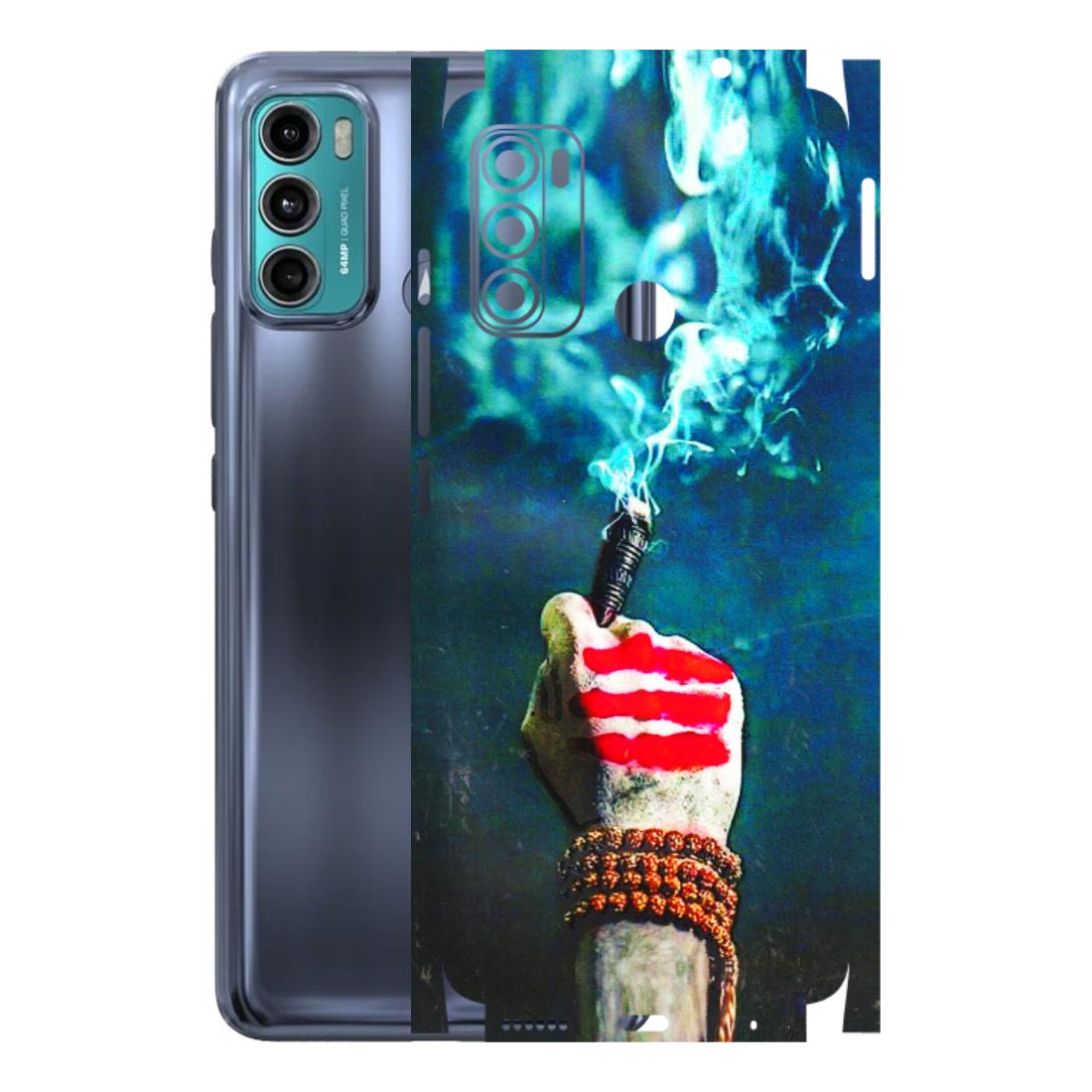 Motorola Phone Skins (All Models) - Mahadev Bhakt - 3D Embossed Finish (L-146) Motorola Moto G40 Fusion (5G)
