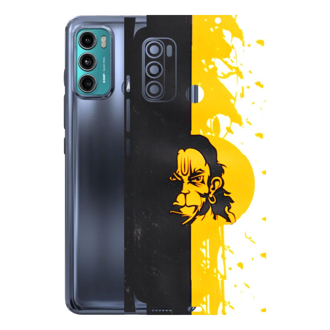 Motorola Phone Skins (All Models) - Bajrangbali - 3D Embossed Finish (L-151) Motorola Moto G40 Fusion (5G)