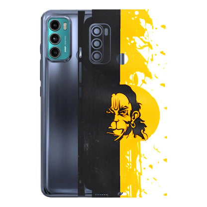 Motorola Phone Skins (All Models) - Bajrangbali - 3D Embossed Finish (L-151) Motorola Moto G40 Fusion (5G)