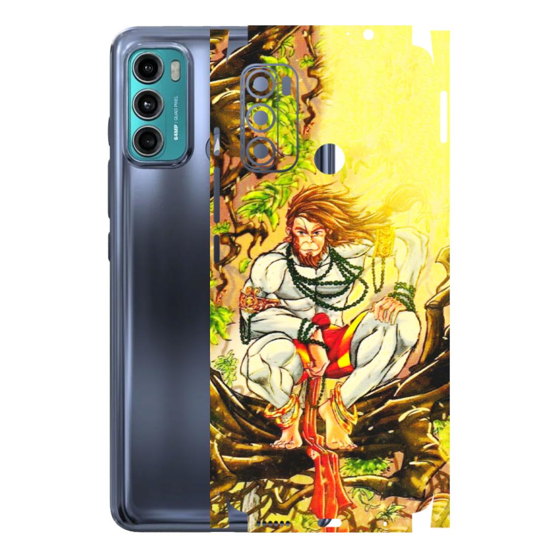 Motorola Phone Skins (All Models) - Lord Hanuman - 3D Embossed Finish (L-152) Motorola Moto G40 Fusion (5G)
