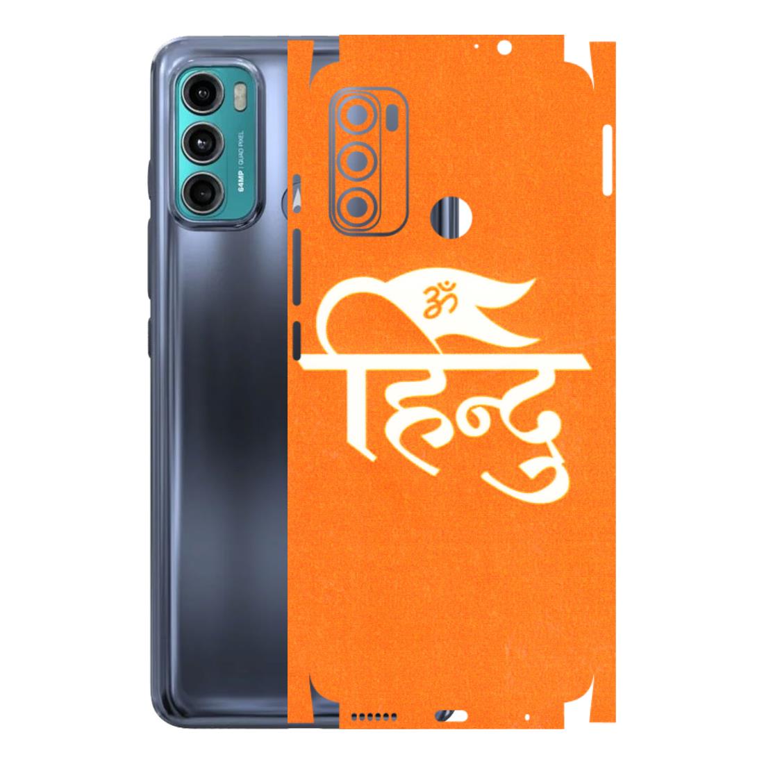 Motorola Phone Skins (All Models) - Hindu Kesari - 3D Embossed Finish (L-154) Motorola Moto G40 Fusion (5G)
