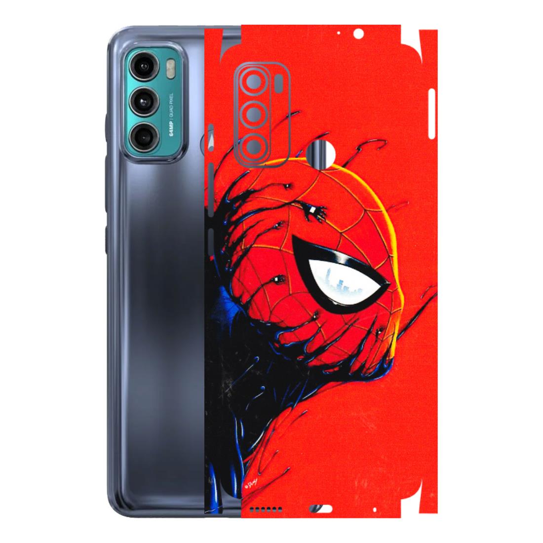 Motorola Phone Skins (All Models) - Spiderman Face Venom - 3D Embossed Finish (L-165) Motorola Moto G40 Fusion (5G)