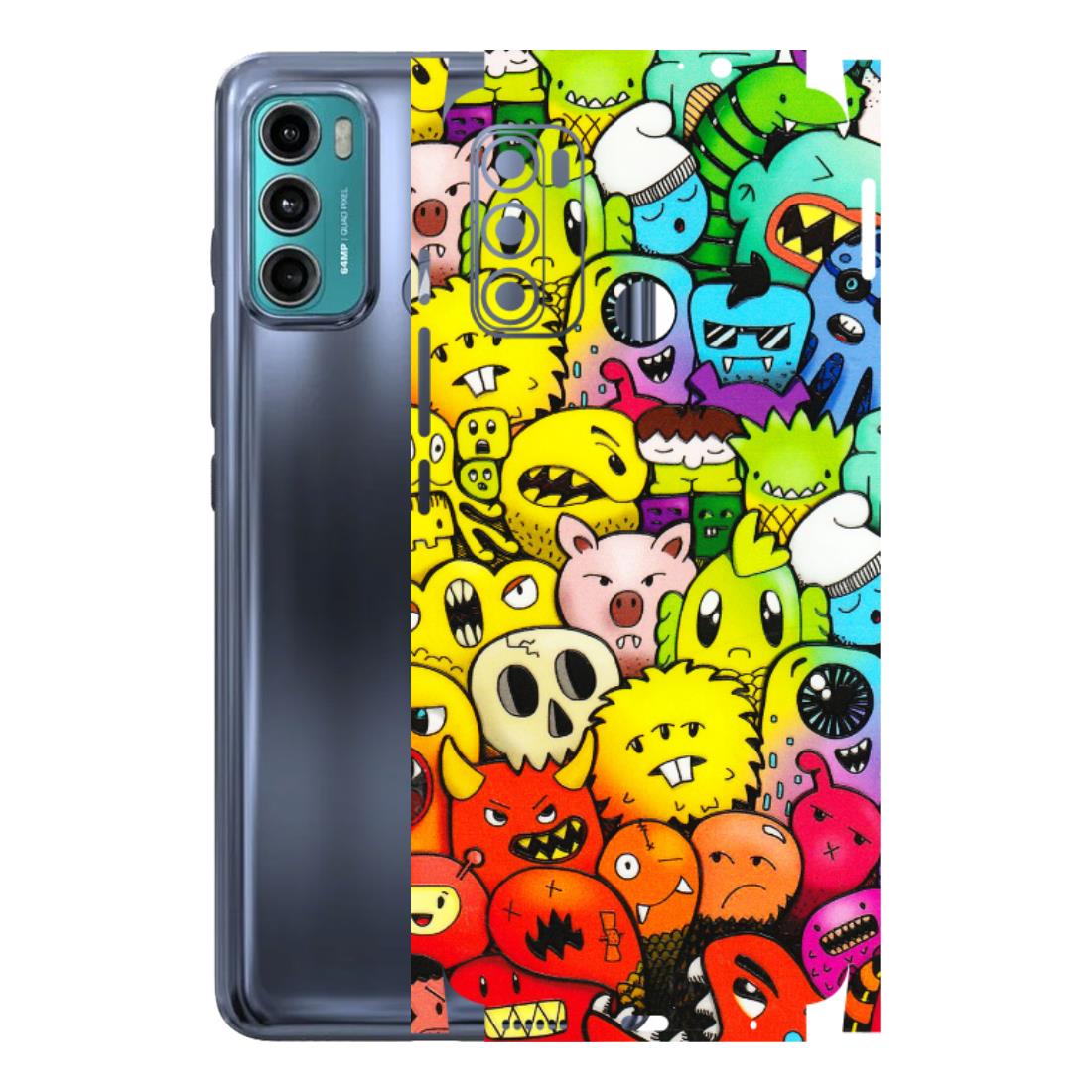 Motorola Phone Skins (All Models) - Angry Funkies - 3D Embossed Finish (L-169) Motorola Moto G40 Fusion (5G)