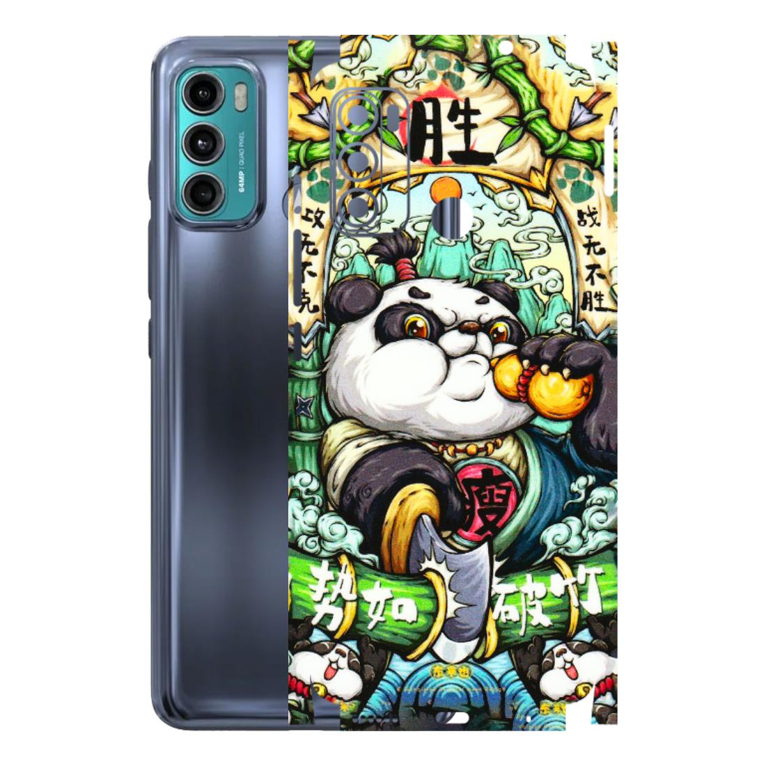 Motorola Phone Skins (All Models) - Royal Rich Panda - 3D Embossed Finish (L-170) Motorola Moto G40 Fusion (5G)