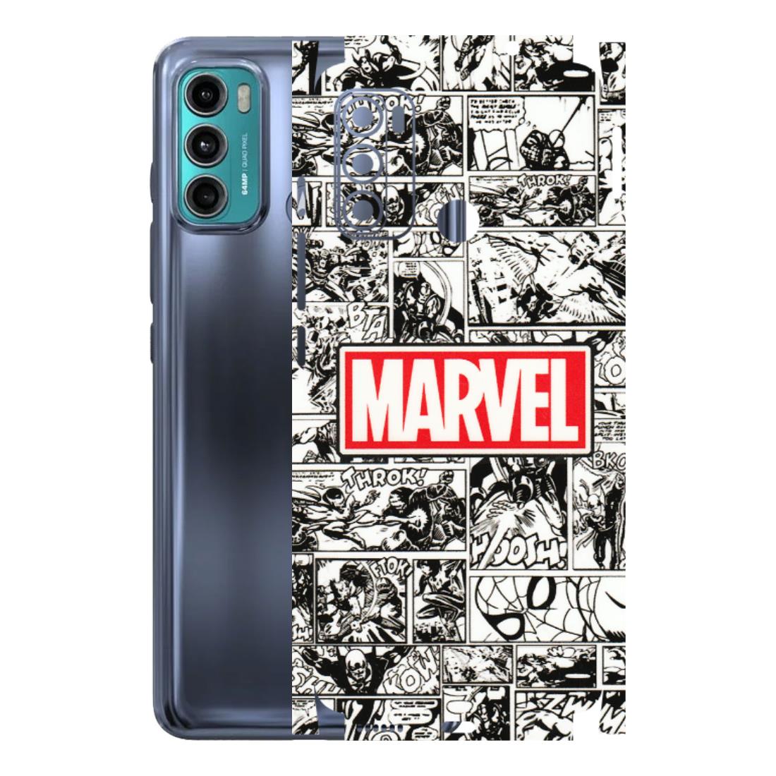 Motorola Phone Skins (All Models) - Marvel Comic - 3D Embossed Finish (L-171) Motorola Moto G40 Fusion (5G)