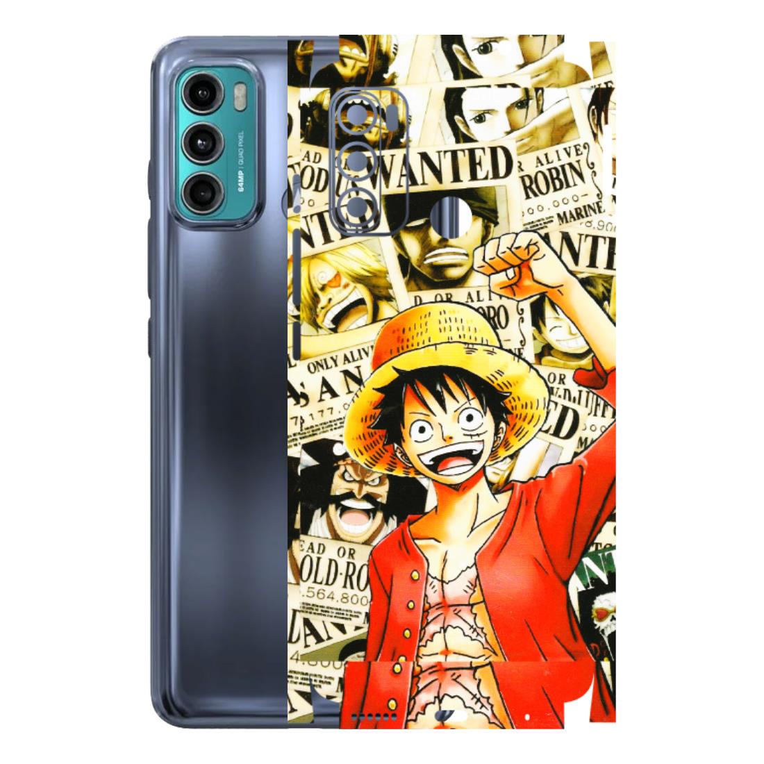 Motorola Phone Skins (All Models) - Luffy Anime - 3D Embossed Finish (L-177) Motorola Moto G40 Fusion (5G)