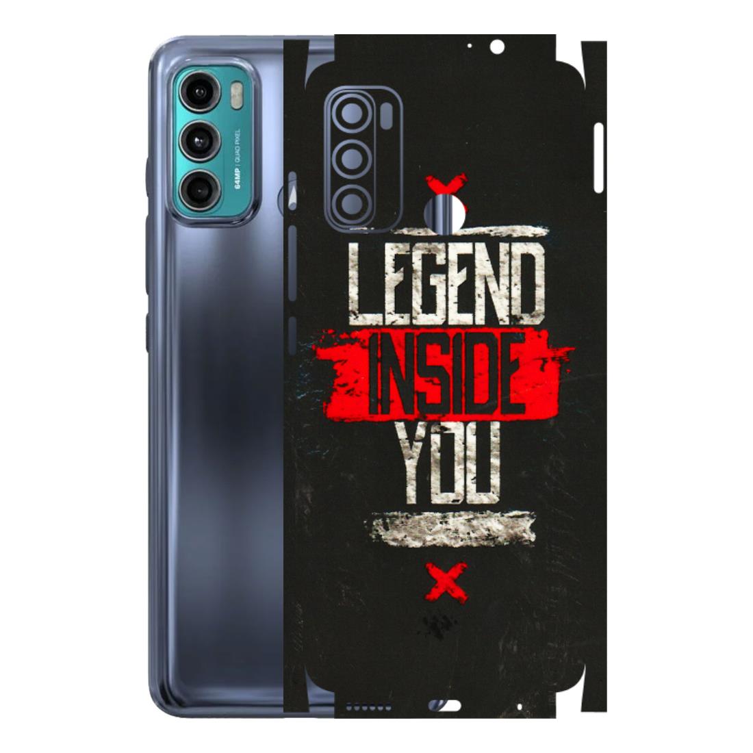 Motorola Phone Skins (All Models) - Legend Inside You - 3D Embossed Finish (L-186) Motorola Moto G40 Fusion (5G)