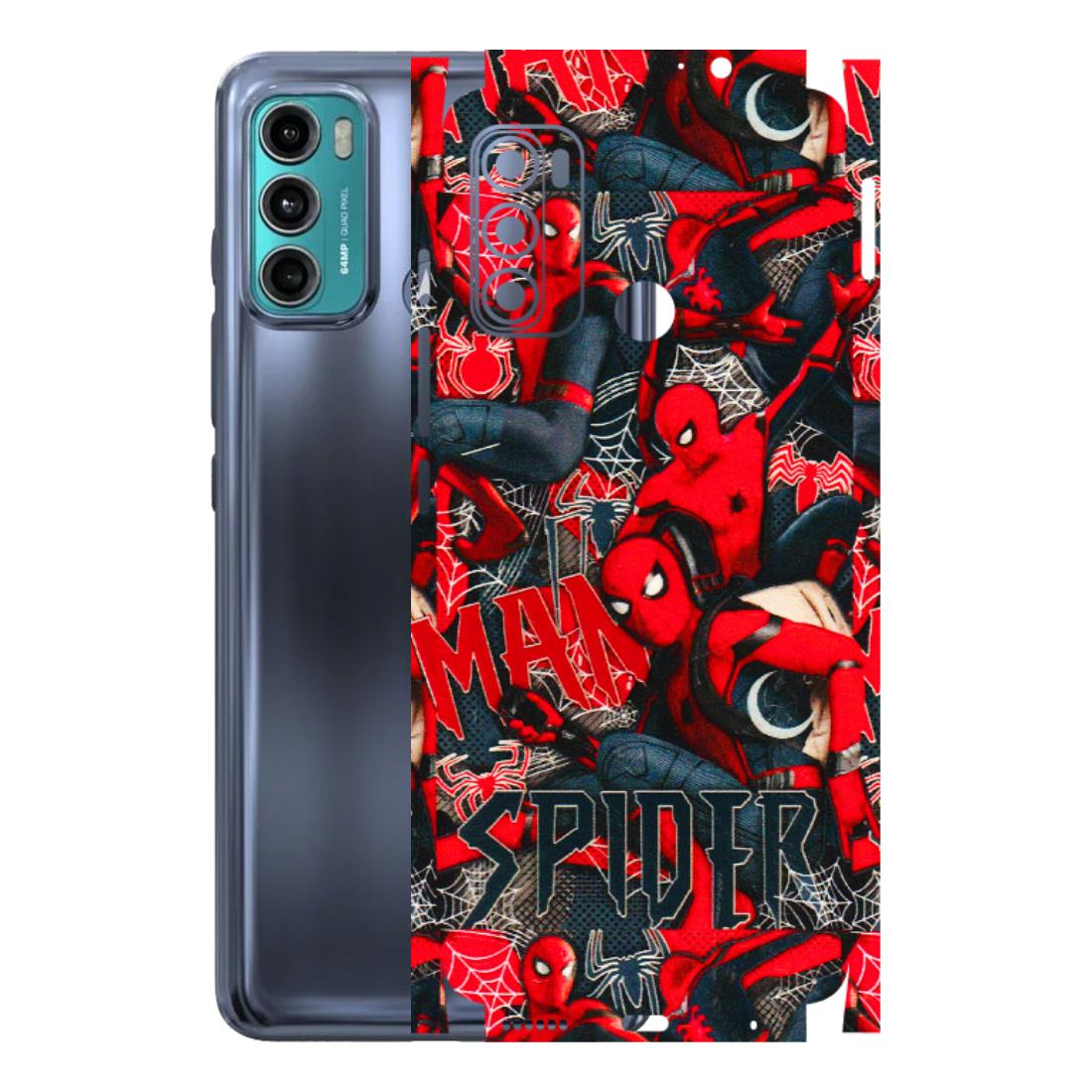 Motorola Phone Skins (All Models) - SpiderMan Cool - 3D Embossed Finish (L-188) Motorola Moto G40 Fusion (5G)