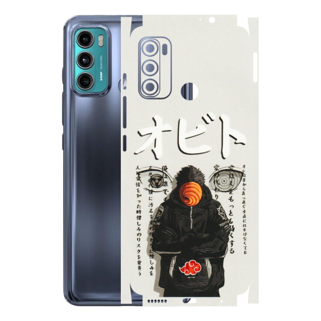 Motorola Phone Skins (All Models) - Obito Anime Eye - 3D Embossed Finish (L-19) Motorola Moto G40 Fusion (5G)